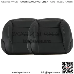 For 2012-15 Mercedes Benz ML350 ML550 Front Seat Cover Black Leather Perforated
