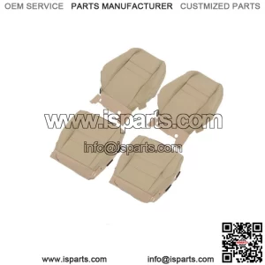 For 2007-2011 Honda CRV CR-V Beige Tan Front Left Right Seat Cover Leather