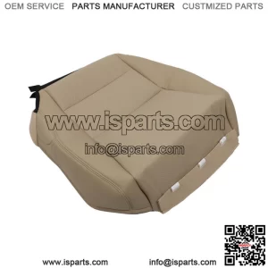 Driver Side Bottom Seat Cover Perforated Leather Tan For 2013-16 17 Honda Accord