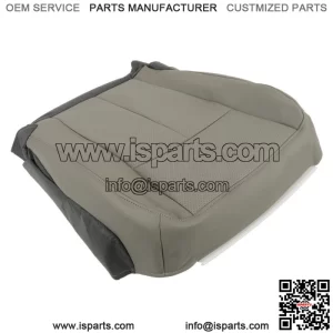 For 2007-2015 Ford Expedition XLT, EL XLT Driver Bottom Leatherette Seat Gray