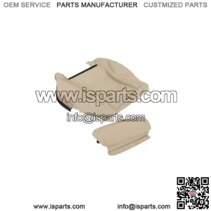 Front Driver Bottom Seat Cover For 2015 2016-2021 Mercedes Benz C300 Tan Leather