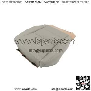 Front Passenger Bottom Seat Cover For 2007-2011 2012 Acura RDX Leather Gray