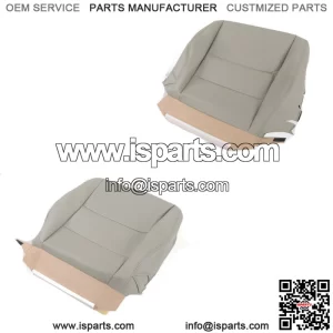 Front Left Right Bottom Leather Seat Cover For 2007-2012 Acura RDX Replacement