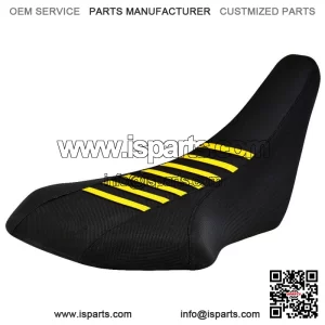 2003 - 2008 Suzuki LTZ 400 Z400 Seat cover  BLACK W/ YELLOW RIBS  Enjoy Mfg #207