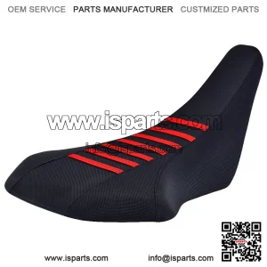 Suzuki LTZ 400 Z400 Gripper Seat cover 2003-2008 Black / Red Ribs Enjoy Mfg #207
