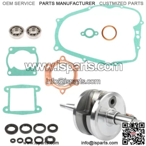 For 1988-2006 Yamaha Blaster 200 YFS200 Crankshaft Bearings Gasket Rebuild Kit