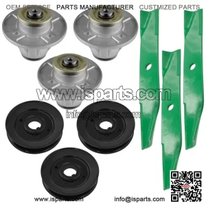 40" Deck Spindle with Pulley & Blade For Gravely ZT1840 915076 51510000 03498400