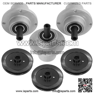 Spindle & Pulley Assembly for Bad Boy Revolt SD 42" Deck 2023-2025 - Part #033-4301-00