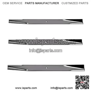 Lawnmower Blade fit for AYP -SEARS/ROPER/HUSKY/POULAN(HUSQVARNA), 121798X (3)blades for 50"cut  front englne lawn tractor