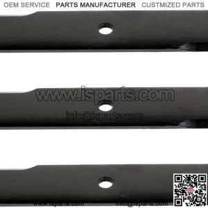Lawnmower Blade fit for EXMARK 1-633483 (3)blades for 60"cut. High Lift for wet grass