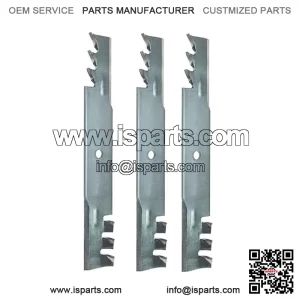 Lawnmower Blade fit for HUSTLER /EXCEL /BIG DOG 797704 (3)blades for a 54"cut