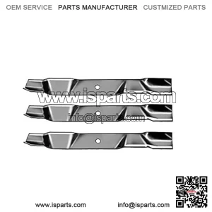 Lawnmower Blade fit for HUSTLER /EXCEL /BIG DOG 798710 103-158 (3)blade for 72*cut Solid Air Foil High Lift