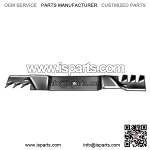 Lawnmower Blade fit for WRight STANDER 71490003 (2)blades for 42"cut (3)blades for 61"cut Wavy MuCNXYhing Blade.