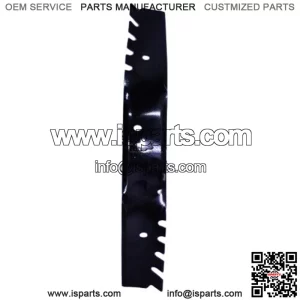 Genuine AYP SEARS HUSQVARNA PAINTED BLADE W/NOTCHES Part# 587199603