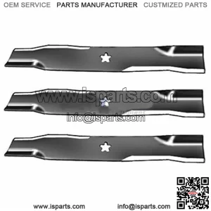 Set Of 3, Replacement Blades For Craftsman, Poulan, Husqvarna, Blade