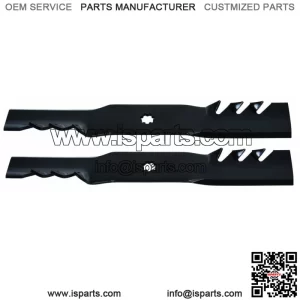 (2) PACK 42" Gator Mulch Blades for John Deere Z225 Z235, LA125, LA135 592-615