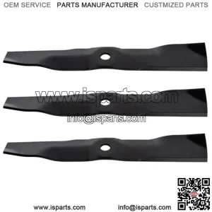 (3) Oregon Blades for John Deere LX176, LX178, LX186, LX188, LX277AWS 48"