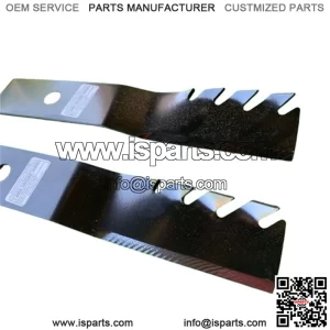 Gator style blades for 42" mowers on John Deere Z335E,Z335M,Z345M,Z345R UC22008