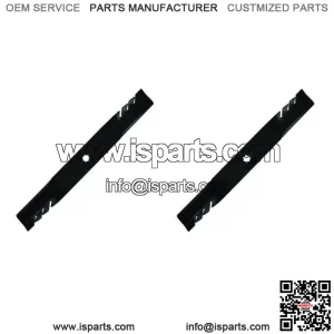 (2) 42" Mower Deck Blades for John Deere AM137333, D110, D120, D100