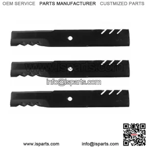 Mower Deck Mulch Blades - 54" - Fits John Deere 717, 717A, 727, 737, 757
