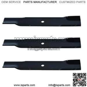 3PK Oregon 92-737 Mower Blade 16 1/2" replaces John Deere Dixon Gravely Hustler