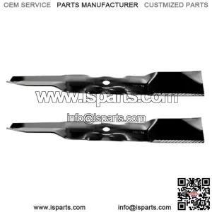 2PK Oregon Replacement Blade for 42" John Deere Z335E, Z345M, Z345R