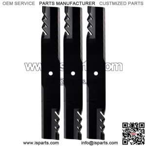 Oregon 396-706 Gator G6 Blades for John Deere 325 335 345 425 445 w/ 54" 3-PACK