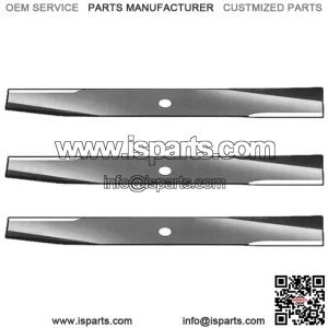 Blade 3 Pack Fits John Deere Mowers 160 261 Rotary Mowers 400 420 430