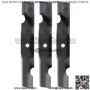 John Deere TCU34166 48" Deck 3-Pack Mower Blade 648R Quik-Trak 48" Lawn Mowers