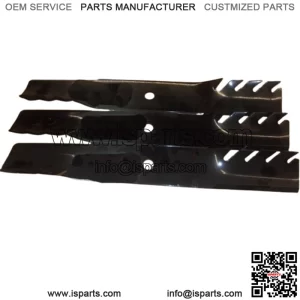 LOT OF 3 STENS 302-618 SILVER STREAK TOOTHED BLADE FITS ENCORE WORLDLAWN 823004