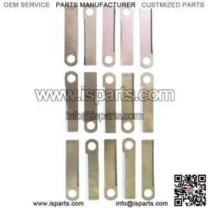 Hover Mower Blades - (15) Brand New, Sharp, Stainless Steel, Reversible blades