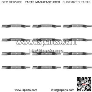 12 Pk Rotary 6432 Blade 20-1/4"X 5/8" Left Hand Cut High-Lift Fits Woods