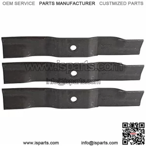 Ariens 3 OEM High Lift Mower Blades Ariens Gravely Pro-Turn 152 w/ 52" Deck 004