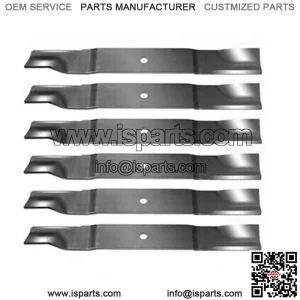 6 Blades For Gravely 09081200 260Z OR PROMASTER 260 BLADES For 60" Deck