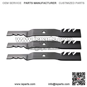 3 PACK  OREGON PART # 95-605 GATOR G3 BLADE, 18-7/16" FOR ARIENS HUSQVARNA