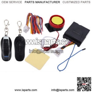 New Motorcycle Scooter ATV Security Alarm System Anti-theft Remote Control Start