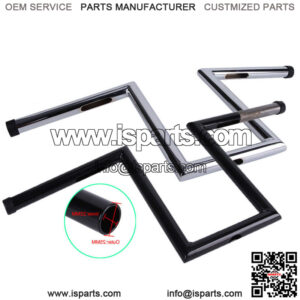 Motorcycle 1"Drag Bar Handlebars Z-Bars for Harley Sportster Dyna Bobber Chopper