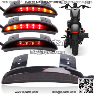 LED Fender Brake Turn Signal Tail Light For Harley Sportster Iron 883 1200 Dyna