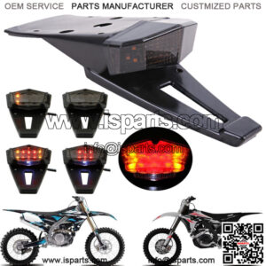 LED Fender Turn Signal Light Brake Tail Running Lights Kit Motorcycle Dirt Bike