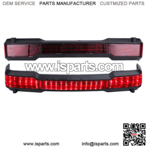 LED King Trunk Tour-Pak Brake Turn Tail Light Lamp For Harley Street Glide 97-08