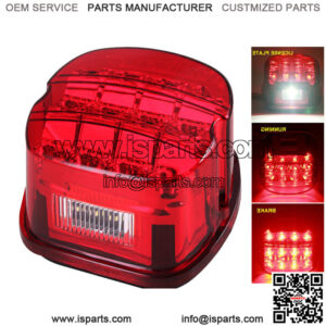 LED Running Brake License Plate Tail Light For Harley Touring Road King Glide FL
