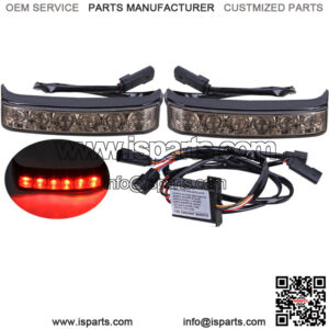 LED Saddlebag Run Brake Turn Lights For Harley Touring Electra Glide 2014-2021