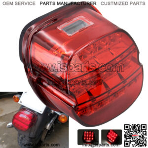 LED Tail Light Brake Taillights For Touring Dyna Road King Electra Glide Street