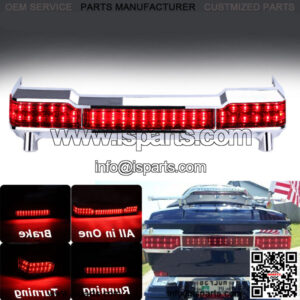 LED Tail Light Trunk King Wrap Around For Harley Tour Pak Touring Road 2009-2013