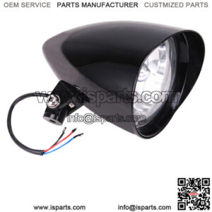 Motorcycle 5.75" Bullet Headlight Lamp For Harley Sportster Bobber Chopper Dyna