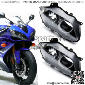 Motorcycle Front Headlight Assembly Headlamp for 2007 2008 Yamaha YZF R1 07 08