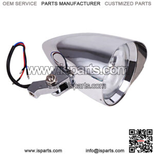 Motorcycle High Low H4 Billet Headlight Chrome For Harley Chopper Bobber Softail