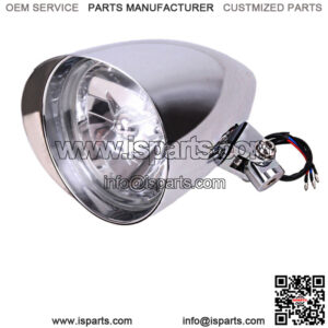 Motorcycle 5.75" Bullet Headlight Fits For Harley Touring Sportster Dyna Chopper