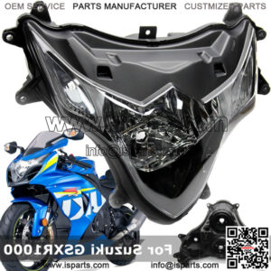Premium Headlight Headlamp Assembly for Suzuki GSXR1000 GSX-R1000 2009-2017 K9