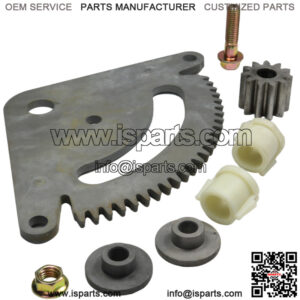 Fits John Deere L120 L130 L118 Selective Sector Gear Pinion Gear w/Bushings